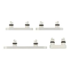High Quality Power Button and Volume Control Button for iPhone 17 Pro / 17 Pro Max Silver