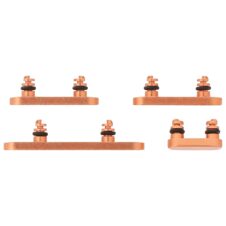 High Quality Power Button and Volume Control Button for iPhone 17 Pro / 17 Pro Max Orange
