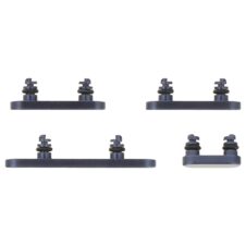 High Quality Power Button and Volume Control Button for iPhone 17 Pro / 17 Pro Max Blue