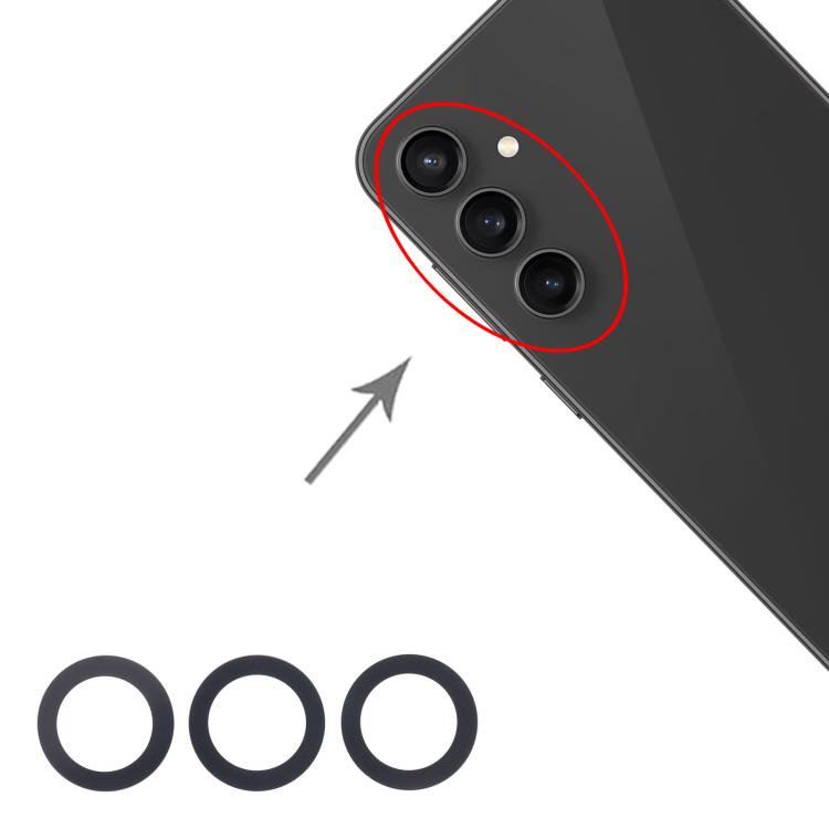 10set Back Camera Lens for Samsung Galaxy S23 FE SM-S711B - 图片 2