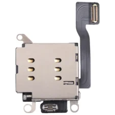 High Quality Double SIM Card Reader Socket with Flex Cable for iPhone 13