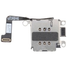 High Quality Double SIM Card Holder Socket with Flex Cable for iPhone 15 Plus