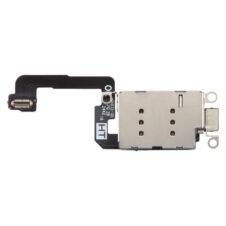 High Quality Dual SIM Card Holder Socket with Flex Cable for iPhone 16 Plus