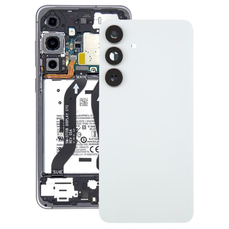 Battery Back Cover with Camera Lens Frame for Galaxy S25 FE SM-S731B - 图片 4