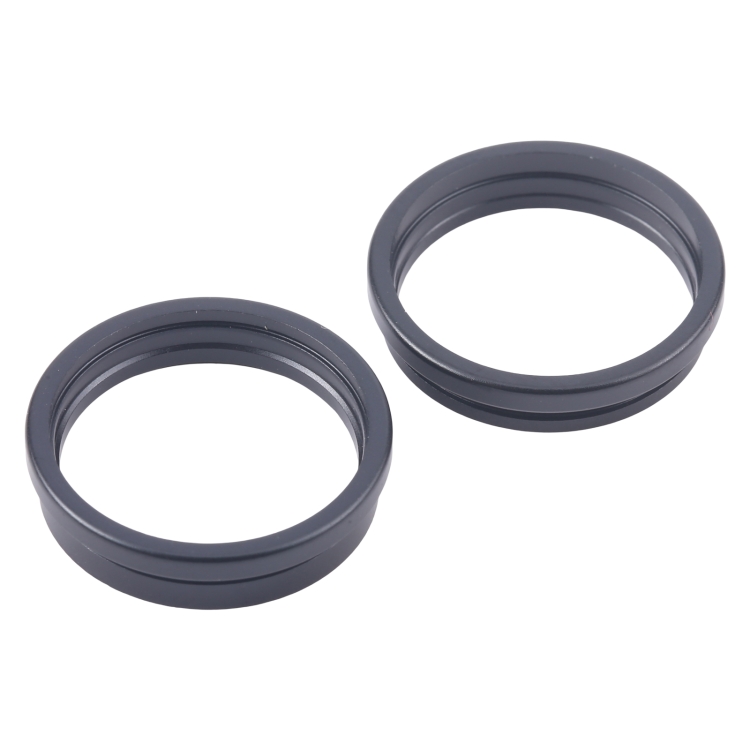 High Quality Rear Camera Glass Lens Metal Outside Protector Hoop Ring for iPhone 16 Plus 2pcs/set - 图片 4