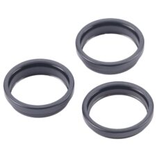 Premium Rear Camera Glass Lens Metal Outside Protector Hoop Ring for iPhone 16 Pro 3pcs/set