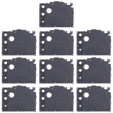 For Samsung Galaxy A14 SM-A145F 10pcs Rear Camera Lens Cover(Black)