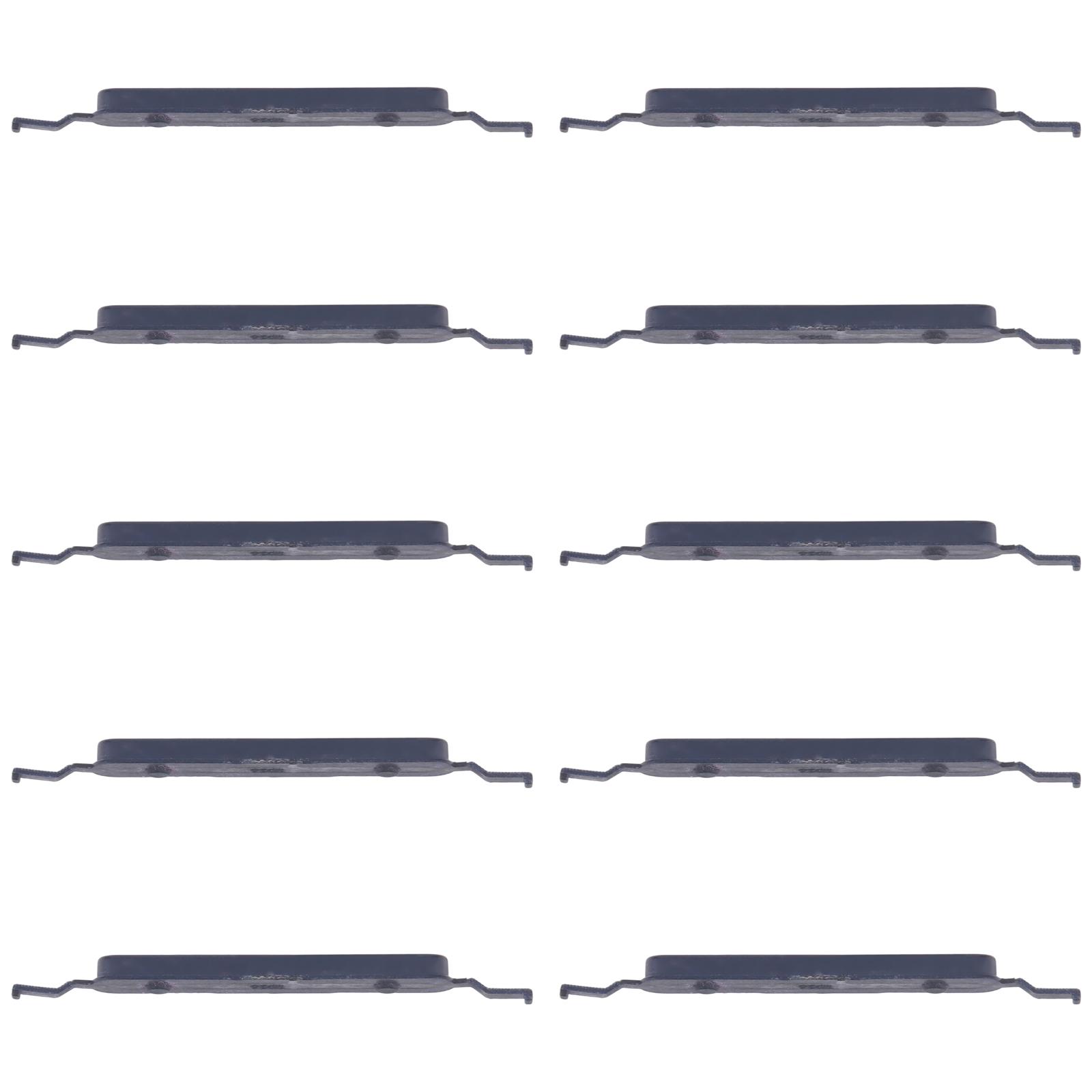 For Samsung Galaxy A06 SM-A065F 10pcs Volume Control Button(Black)