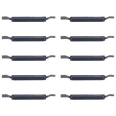 For Samsung Galaxy A06 5G SM-A066B 10pcs Volume Control Button (Black)