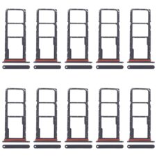 For Samsung Galaxy A07 4G SM-A075F 10pcs Original SIM Card Tray + SIM Card Tray + Micro SD Card Tray (Black/Green/Blue)